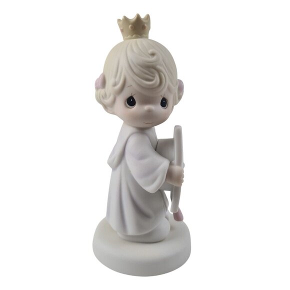 Precious Moments 106208 Congratulations Princess 1986 Porcelain Girl Figurine - Picture 2 of 7